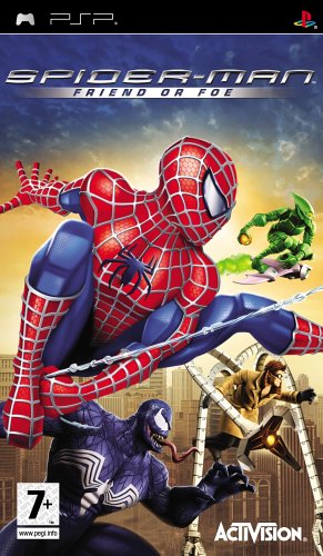 Childrens Toyshop  Video Games : Spider-man: Friend or Foe (PSP)