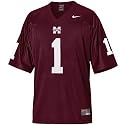 Nike Mississippi State Bulldogs #1 Youth Maroon Replica Football Jersey