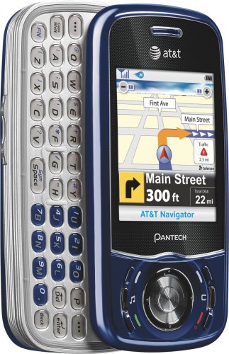Pantech C740 Matrix Phone, Navy (AT&T)
