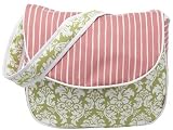 Hoohobbers Versailles Green Messenger Diaper Bag