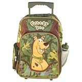 - 	 Scooby Doo Camoflage Large Rolling Wheels Backpack Bag