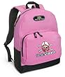 Nebraska Blackshirts Backpack Pink University of Nebraska for Travel, Daypack CUTE School Bags Best Unique Cute Gifts for Girls, Students Ladies -