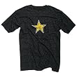 One Industries Rockstar Writing On The Wall Youth Short-Sleeve Sports Wear Shirt w/ Free B&F Heart Sticker Bundle - Black