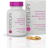 FERTILIFY - Sold in Fertility Clinics, Doctor Recommended, Chewable Fertility Supplement Pills for Women Looking to Get Pregnant Now or Maintain Their Fertility for Later in Life