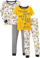 Carter's Little Boys' 4 Piece PJ Set (Toddler/Kid) Construction