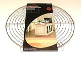 Round cake cooling tray 28cm diameter chrome plated