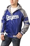 Los Angeles Dodgers -Reversible- Oxford/Grey Fleece Jacket