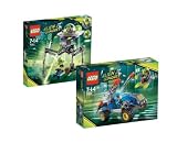 Lego Alien Conquest 7051 Alien Roboter und 7050 Verteidigungsfahrzeug