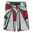 Boys' Mossimo Supply Co. Exploded Geo Swim Short - Red