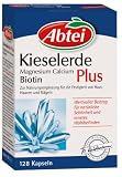Abtei 2169973 Kieselerde Magnesium Calcium Biotin Plus Kapseln