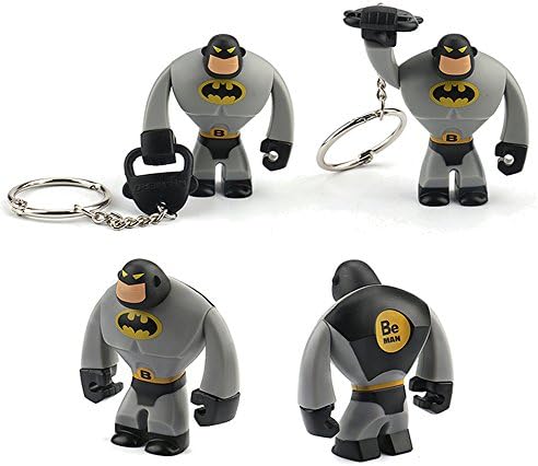 JSMK Cartoon Superman Figure with Hanging King as the Decoration on the Car (Batman)