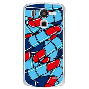 【クリックで詳細表示】YESNO ルージュ レッド(クリア) / for ARROWS X F-10D/docomo DFJF10-PCCL-201-N014： 家電・カメラ