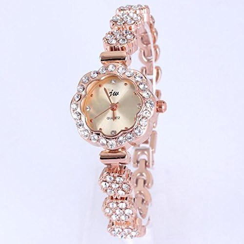 SunShine Day Fomous Design Popular Relojes Ladys Watches Diamond Rhinestone Flower Bracelet Women Dress Wedding Wristwatches Relogio