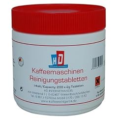 Reinigungstabletten 200 St�ck a 2g f�r Kaffeevollautomaten und Espressomaschinen