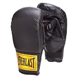 Everlast Leather Training Bag Gloves