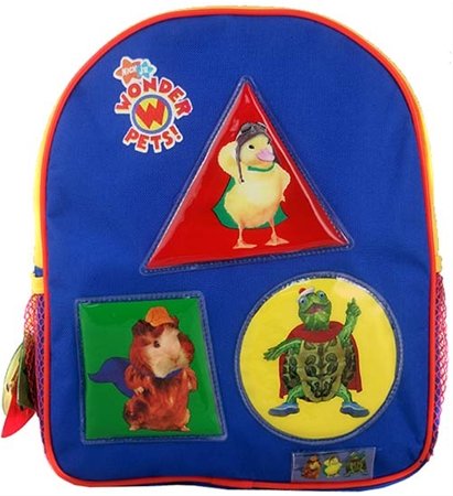 The Wonder Pets Jr. Backpack [Triangle, Square, Circle!]