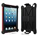 Ballistic Tough Jacket Case with Video Stand for iPad 2 (Released 2011) iPad 3 (Released 2012) and iPad 4 (Released 2013) - Retail Packaging - Black/Red (Not for iPad Air Models or iPad Released in 2017)