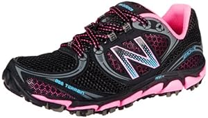 New Balance Womens Trail Running Shoes WT810BP3 Black/Pink 6 UK, 39 EU