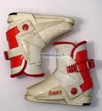 Used Nordica Red & White Rear Entry Toddler Ski Boots