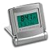 Lewis N. Clark Atomic Alarm Clock, Silver