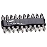 トップ(TOP) 電動ドリル用 ドライバビット マグネット付 10本組 DB2-4510