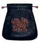 Dragons Velvet Bag