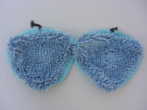 2 Coral Microfiber Replacement Pads Steamboy Steam Mop