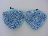 2 Coral Microfiber Replacement Pads Steamboy Steam Mop