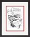 Chicago Blackhawks Framed Art Jersey Lithograph Print