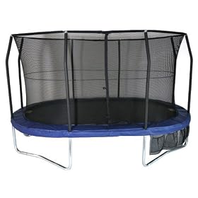 OvalPOD Trampoline & Safety Net Package - JumpKing JumpPOD Trampolines