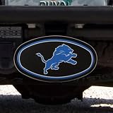 NFL Detroit Lions Domed Logo Plastic Hitch Cover