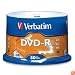 Verbatim 95101 4.7 GB 16x 120 Minute Single-Sided DVD-R, 50-Disc Spindle