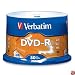 Verbatim 95101 4.7 GB 16x 120 Minute Single-Sided DVD-R, 50-Disc Spindle
