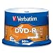 Verbatim 95101 4.7 GB 16X DVD-R, 50-Disc Spindle