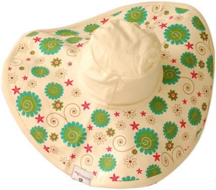 MoBoleez Forever Cool Breastfeeding Hat, Cream, 0-6 Months