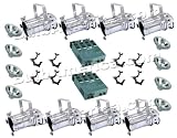 Par 56 Cans, 300w Par56 Medium Flood Lamps, Dimmer Packs, O-Clamps (L555)