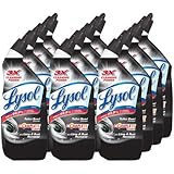 Lysol Toilet Bowl Cleaner, Lime and Rust Remover, 24 Ounce (Pack of 12)