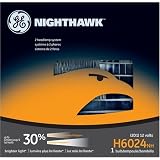 GE H6024NH Nighthawk Automotive Replacement Bulb, Pack of 1 by GE