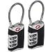 Lewis N. Clark TSA Sentry Cable Lock - 2 Pack Luggage Accessories
