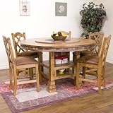 36 quiescent susan:Sedona Round Dining Table in Rustic Oak