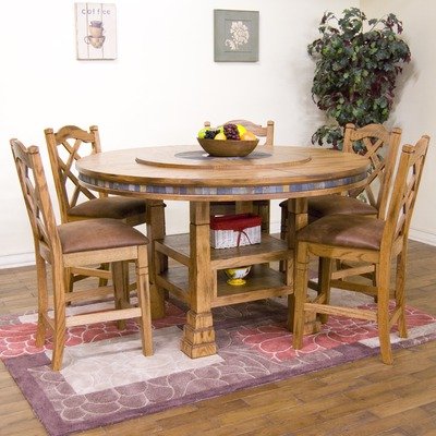 36 quiescent susan:Sedona Round Dining Table in Rustic Oak Images