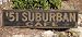 1951 51 GMC SUBURBAN CAFE - Rustic Hand Painted Wooden Sign - 7.25 X 36 Inches