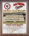 Walnut 13x16 1966 Baltimore Orioles World Series Championship Team Photo Plaque