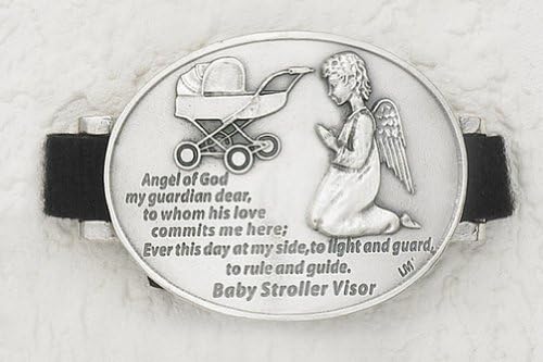 Religious Gift Travel Protection Guardian Angel Baby Stroller Auto Clip