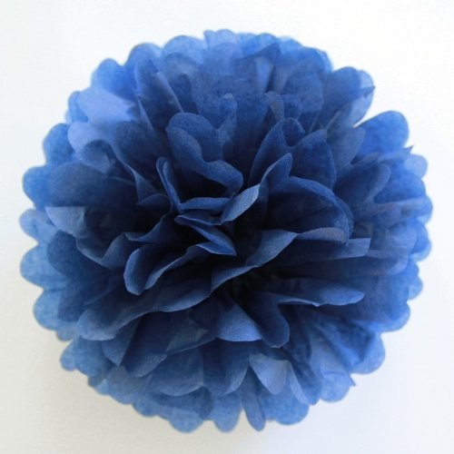 Set of 5 Tissue Paper Pom Pom - PomPomSale Brand - Wedding / Baby Shower / Birthday Party / Nursery Decorations (Small 9