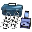 Hamilton Listening Center Digital Audio Hub With 6 MS2LV Headphones/Plastic Case - Hamilton DSIP-MS2LV