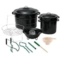 Granite Ware 0719-1 12-Piece Enamel on Steel Canning Kit with Blancher