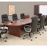 Legacy Oval 144" Conference Table Mahogany