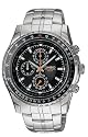 Casio Men's Slide Rule Bezel Analog Chronograph Aviator Watch #MTP4500D-1AV