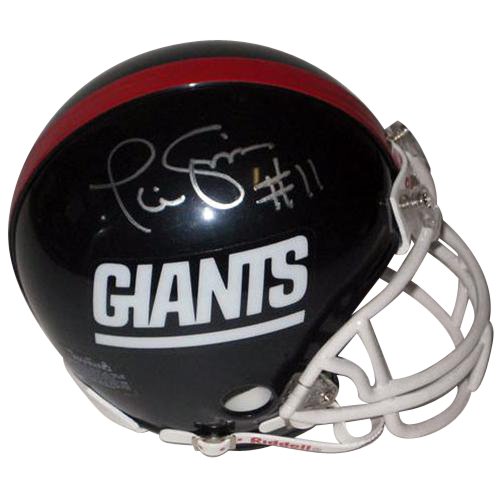 Phil Simms Autographed New York Giants (Throwback) Mini Helmet